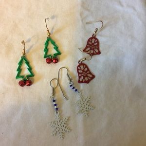 Bundle of holiday earrings